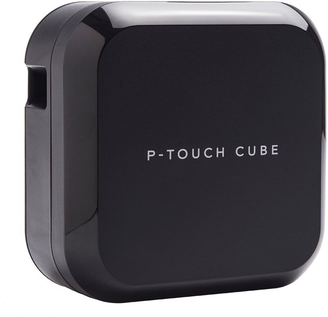 Labelprinter Brother P-touch Cube Plus TZe PT-P710BT desktop 24mm zwart