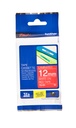 Ruban de lettrage Brother P-Touch TZe-435 standard 12mm blanc sur rouge