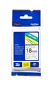 Labeltape Brother P-touch TZe-141 standaard 18mm zwart op transparant