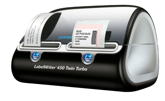 Imprimante étiquette Dymo LabelWriter 450 Twin Turbo Noir