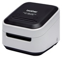 Imprimante d'étiquettes Brother CZ VC-500W desktop 50mm blanc