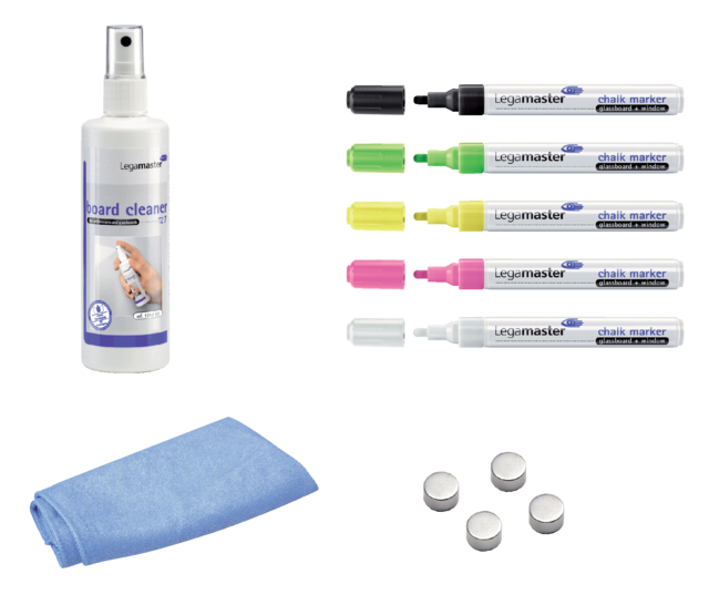 Glasbord Legamaster starterkit