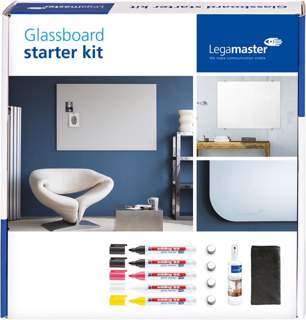 Kit starter tableau en verre Legamaster