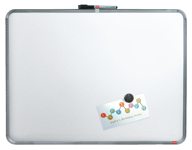 Whiteboard Nobo Slim Line 43x58cm zilver