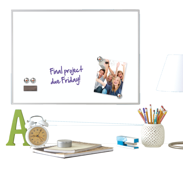 Whiteboard Nobo 58.5x43cm aluminium magnetisch