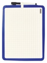 Whiteboard Desq 21x28cm tweezijdig magnetisch