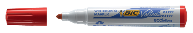 Viltstift Bic Velleda 1701 whiteboard rond large rood