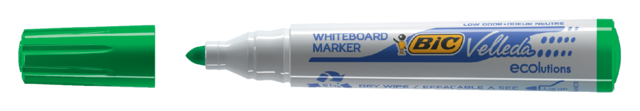 Viltstift Bic Velleda 1701 whiteboard rond large groen