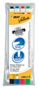 Marqueur tableau blanc BIC Velleda 1721 ogive Fin assorti 4 pièces