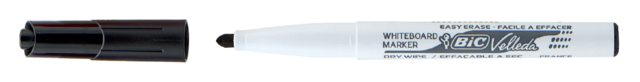 Viltstift Bic Velleda 1741 whiteboard rond medium zwart