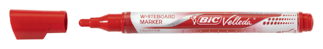 Viltstift Bic Velleda liquid whiteboard rond medium rood