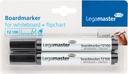 Whiteboardmarker Legamaster TZ 100 rond 1.5-3mm zwart blister à 2 stuks