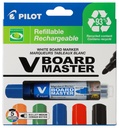 Marqueur tableau blanc PILOT Begreen ogive Medium assorti 5 pièces