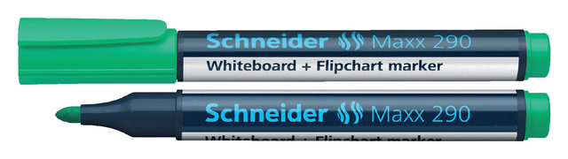 Marqueur tableau blanc Schneider Maxx 290 ogive 2-3mm vert
