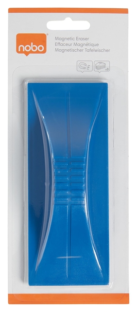 Whiteboardwisser Nobo magnetisch blauw