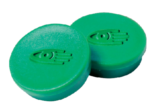 Magneet Legamaster 10mm 150gr groen 10 stuks