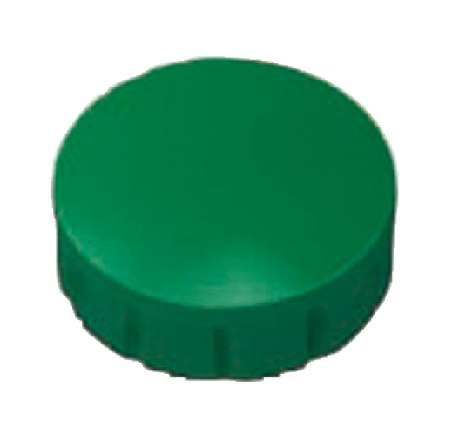 Magneet MAUL Solid 15mm 150gr groen 10 stuks