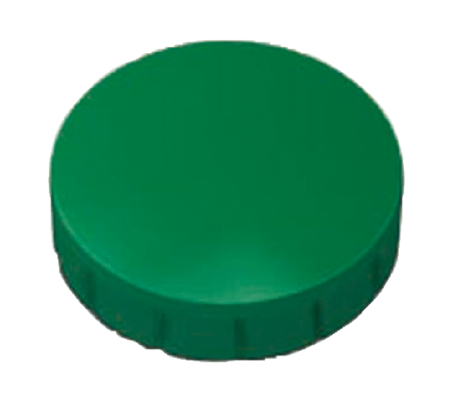 Magneet MAUL Solid 20mm 300gr groen 10 stuks