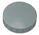 Magneet MAUL Solid 32mm 800gr grijs 10 stuks