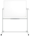 Whiteboard Nobo kantelbord mobiele 90x120cm staal