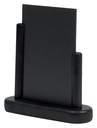 Krijtbord Securit 170x160x50mm zwart hout