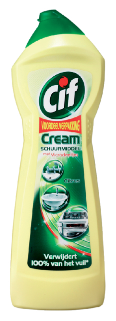 Schuurmiddel Cif citroen 750ml