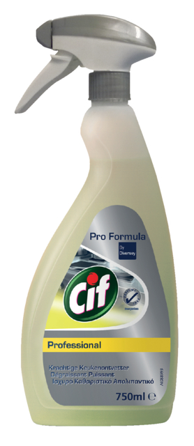 Keukenontvetter Cif Professional spray 750ml