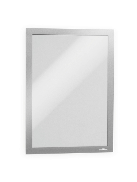 Duraframe Durable 487223 A4 gris argenté 2 pièces