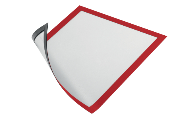 Duraframe Durable 486903 magnetisch A4 rood 5 stuks