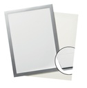 Cadre d’affichage Duraframe Grip A4 gris