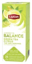 Thé Lipton Balance thé vert agrumes 25x 1,5g