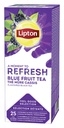 Thé Lipton Refresh mûres-cassis 25x 1,5g