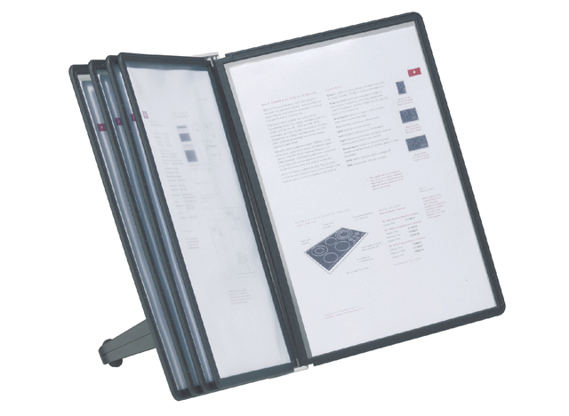 Pupitre de table Durable 5540 Sherpa Soho 5 pochettes noir