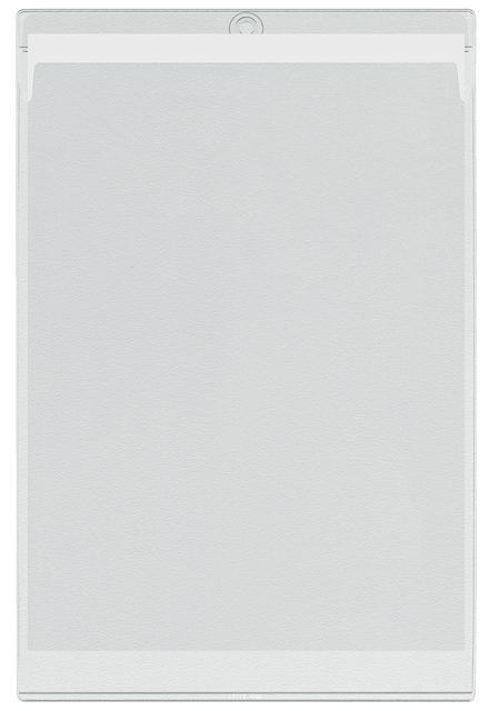 Pochette modèle U Leitz Premium A4 PVC 0,20mm avec œillet transparent 50 pièces