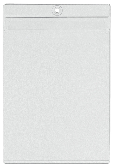 Pochette modèle U Leitz Premium A5 PVC 0,20mm avec œillet transparent 50 pièces