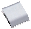 Klemlijst MAUL 35x40mm aluminium zelfklevend