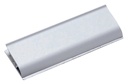 Klemlijst MAUL 113x40mm aluminium zelfklevend