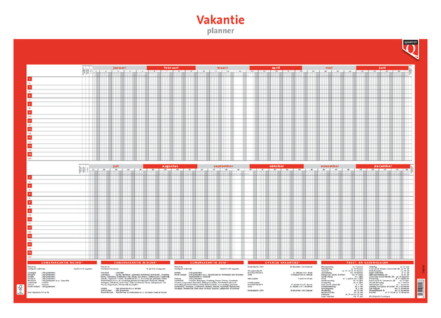 Vakantieplanner 2027 Quantore
