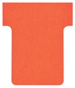 Fiche-T planning Nobo n°1.5 36mm rouge 100 pièces