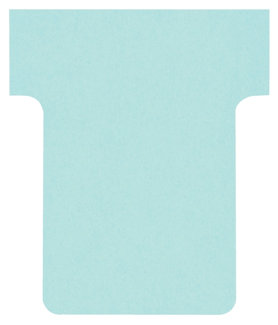 T-kaart Nobo nr 1.5 36mm blauw 100 stuks
