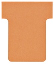 T-kaart Nobo nr 1.5 36mm oranje 100 stuks