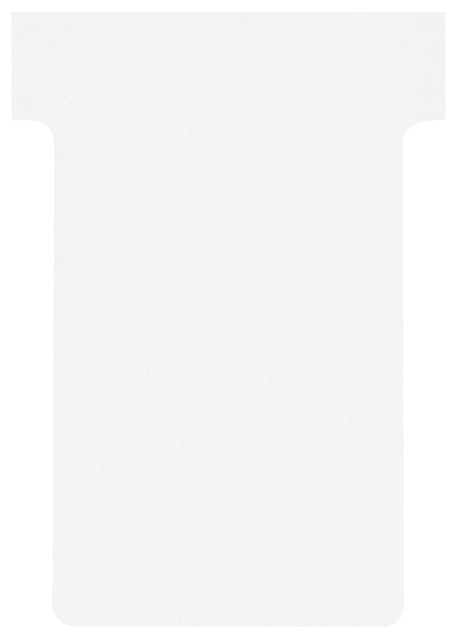 Fiche-T planning Nobo n°2 48mm blanc 100 pièces