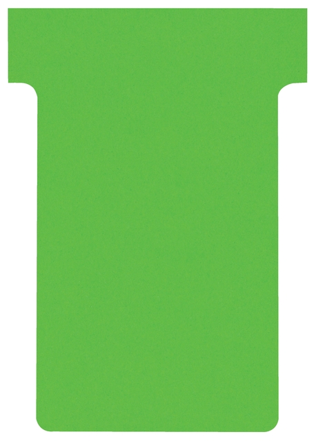 Fiche-T planning Nobo n°2 48mm vert 100 pièces