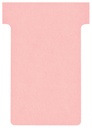 T-kaart Nobo nr.2 48mm roze 100 stuks