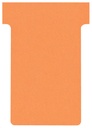 Fiche-T planning Nobo n°2 48mm orange 100 pièces