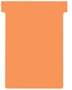 Fiche-T planning Nobo n°3 80mm orange 100 pièces