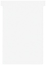 Fiche-T planning Nobo n°4 112mm blanc 100 pièces
