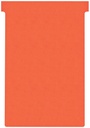 Fiche-T planning Nobo n°4 112mm rouge 100 pièces