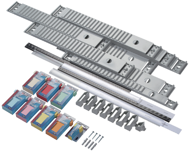 Planning semainier Djois 20 encoches gris