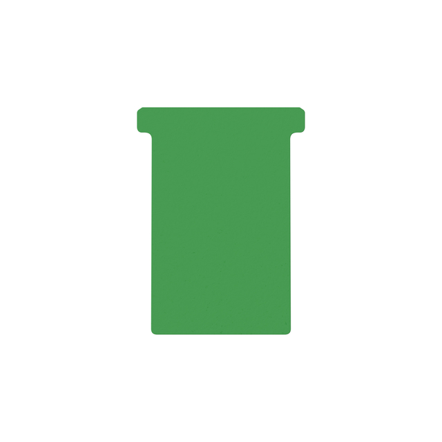 T-kaart Djois formaat 3 77mm groen 100 stuks